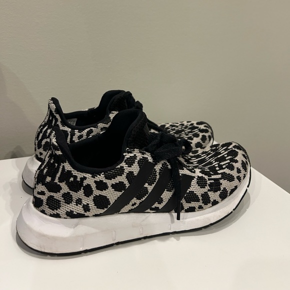 adidas Shoes - Adidas Swift Run 1.0 Low Top Leopard Sneakers 6.5 Women’s